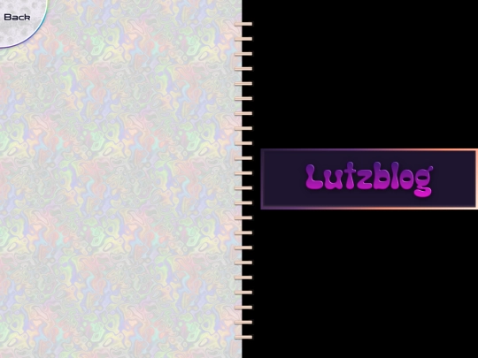 writings/lutzblog screenshot