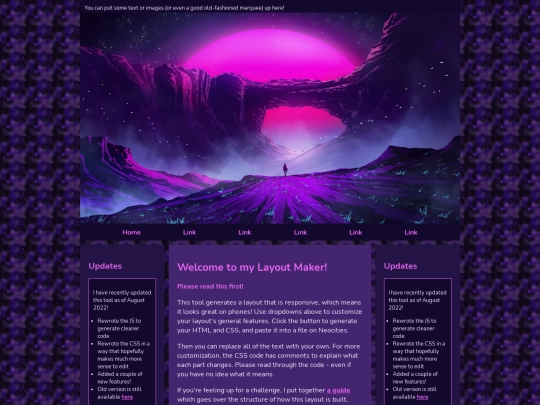 testsite!/test1 screenshot