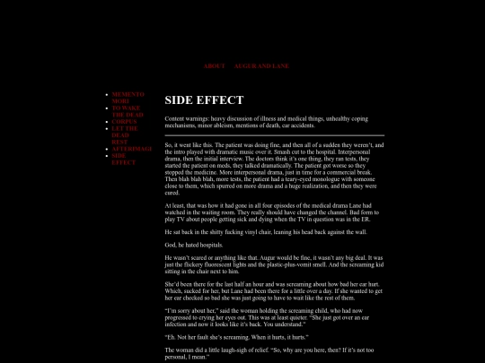 augur and lane/side-effect screenshot