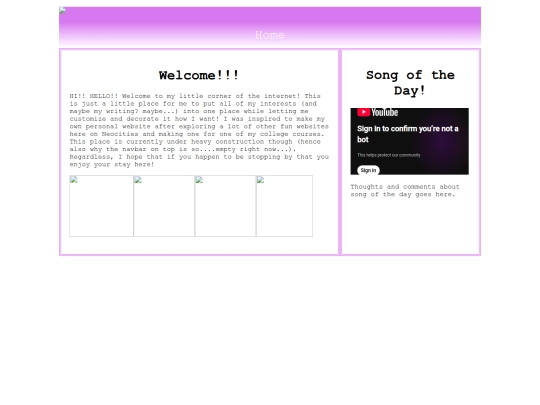 test screenshot