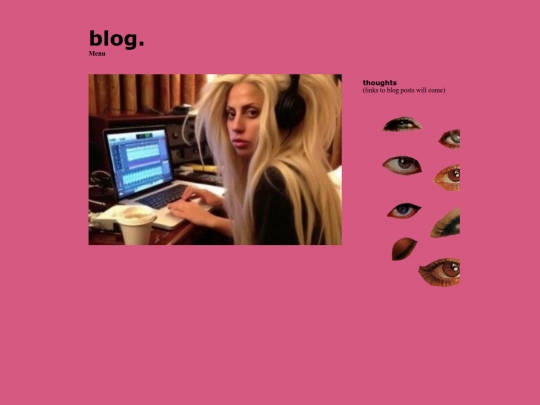blog screenshot