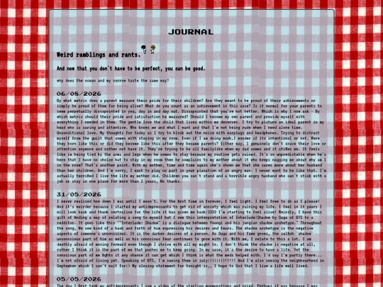 journal screenshot