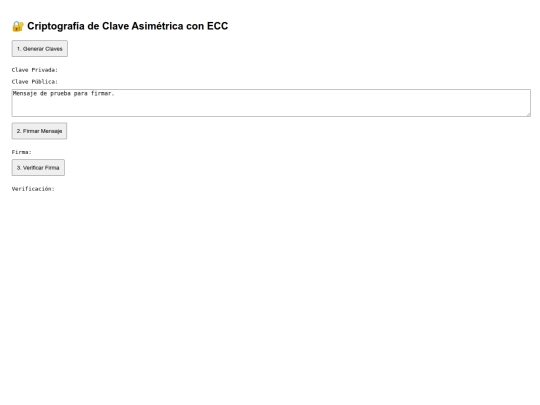 Elipticas/ecc-demo screenshot