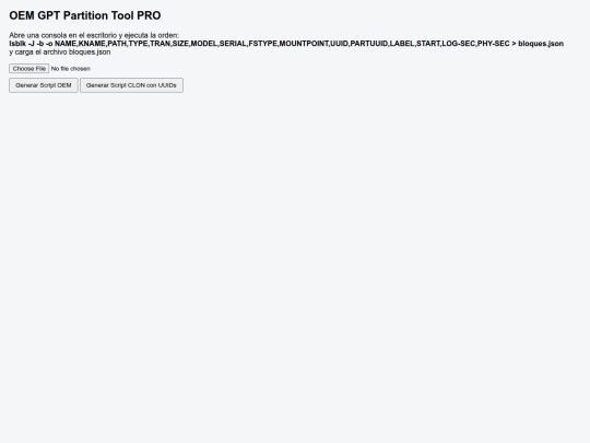 SRP_p/oem_particionador_pro_clon screenshot