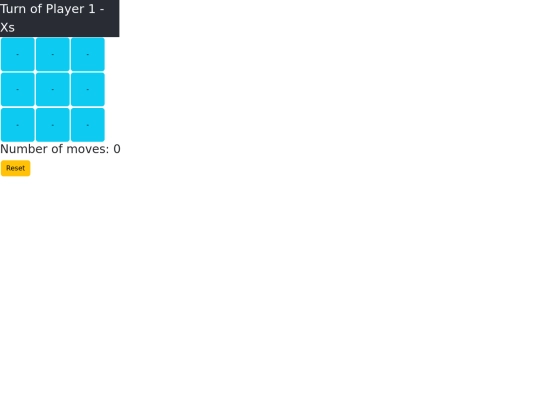 TicTacToe screenshot