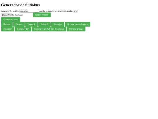 sudokus/index2 screenshot
