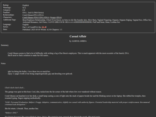 Casual_Affair screenshot