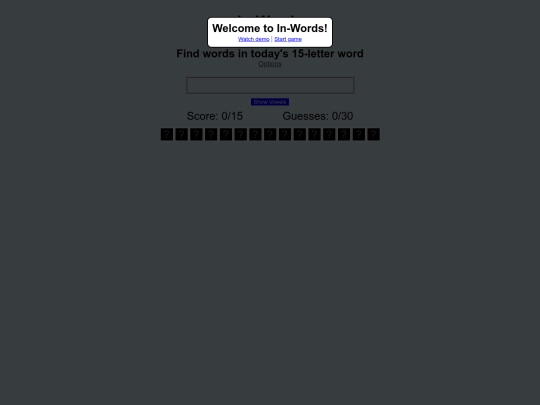 in-words screenshot