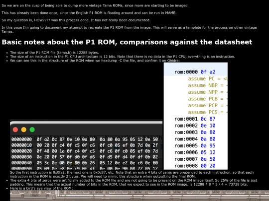 p1romdumplog screenshot