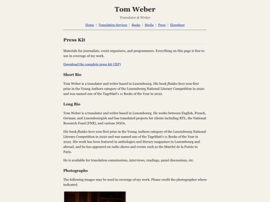 press screenshot
