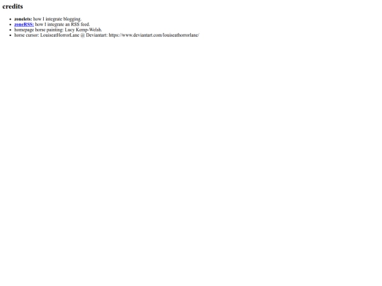 snippets/credits screenshot
