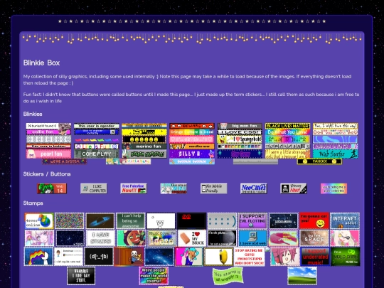 blinkie-box screenshot