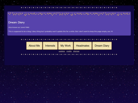 dream-diary screenshot
