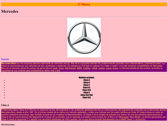 trabajo/html/pagina cinco screenshot