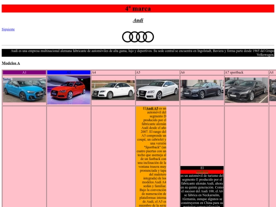 trabajo/html/pagina cuatro screenshot
