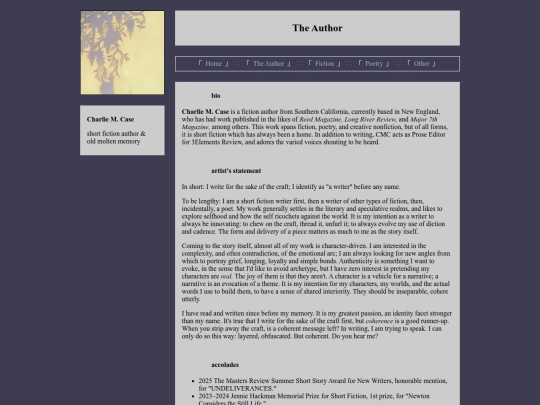 author screenshot