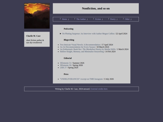 nonfiction screenshot