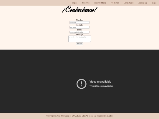 contact screenshot