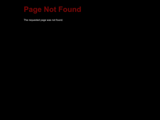 not_found screenshot