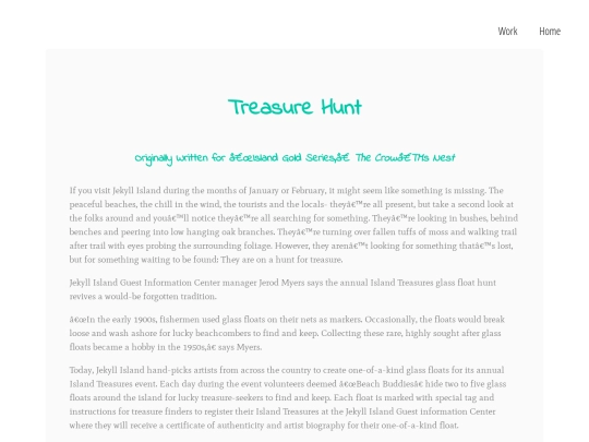 jekyllarticle screenshot