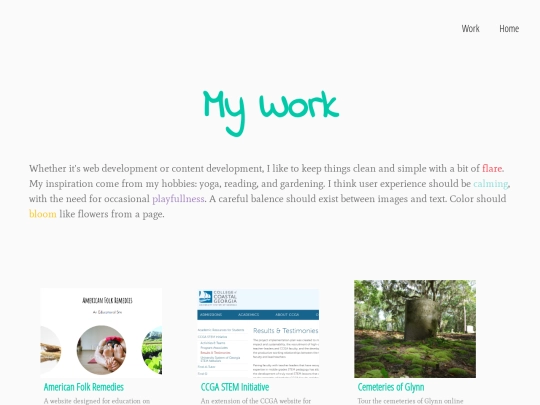 work screenshot