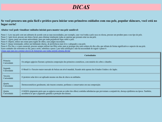 dicas screenshot