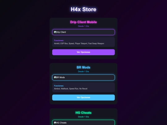 H4xStore screenshot