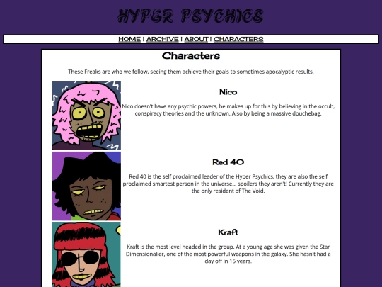 characters screenshot