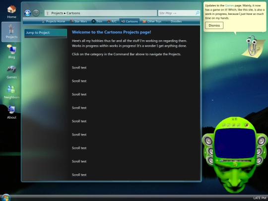 projects/cartoons screenshot