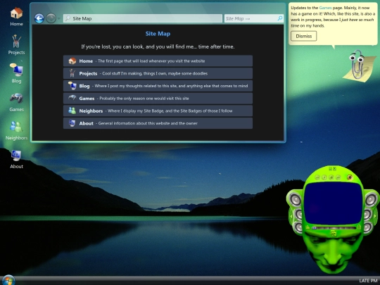 sitemap screenshot