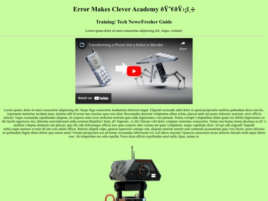 web screenshot
