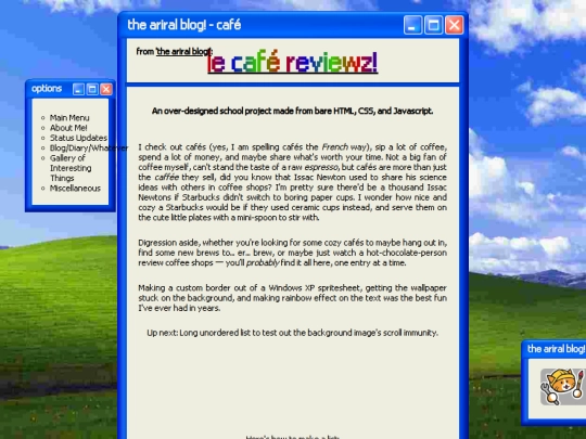 misc/secretz/café screenshot