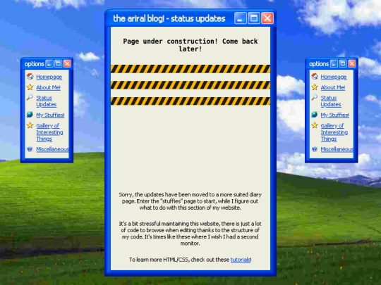 status screenshot