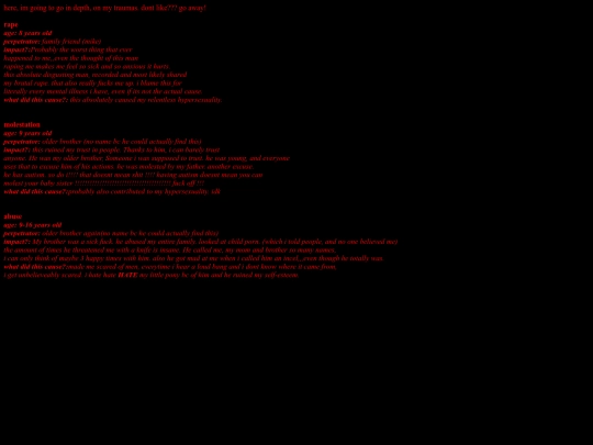 traumas screenshot