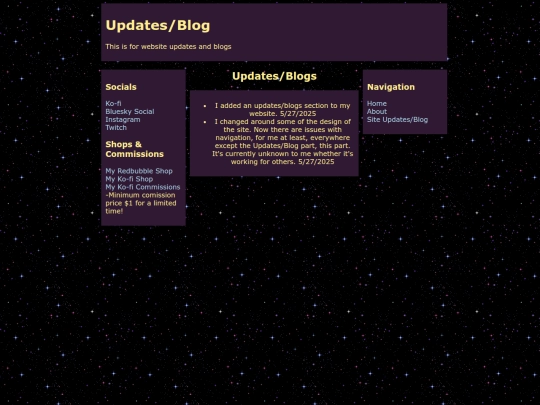 updates_and_blog screenshot