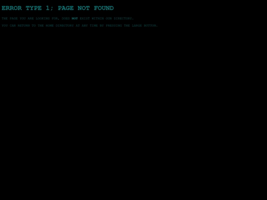 not_found screenshot