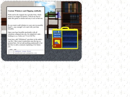 whiskertut screenshot