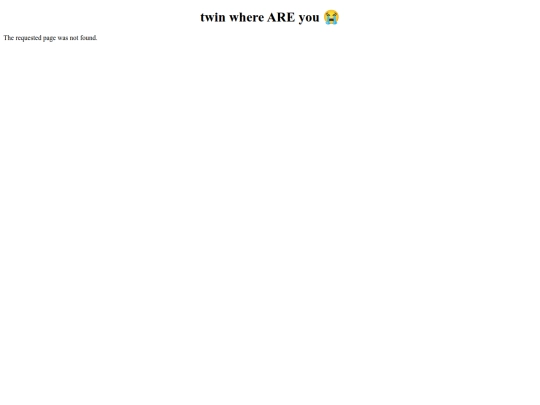 not_found screenshot