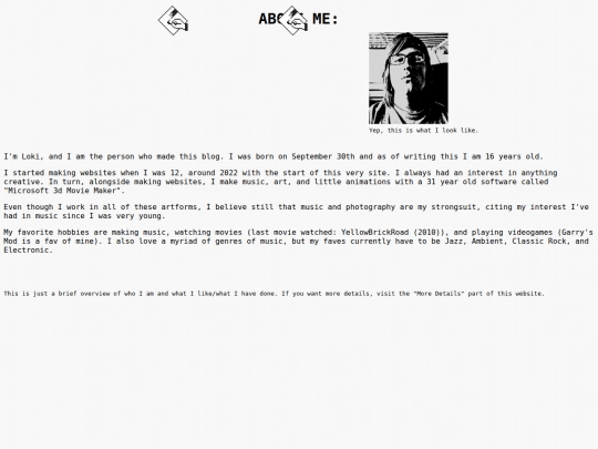 blog_about screenshot