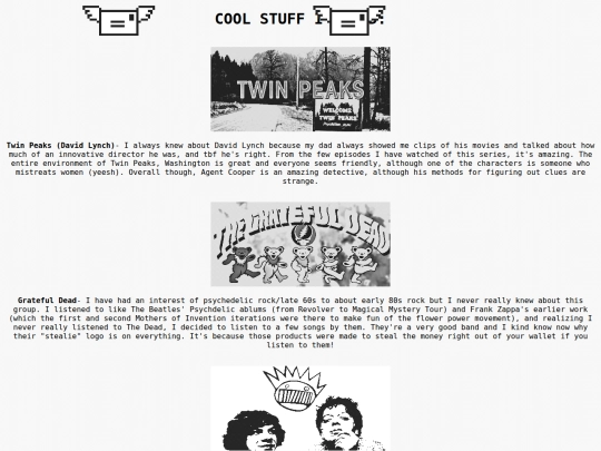 blog_coolstuff screenshot