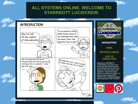 webcomic screenshot