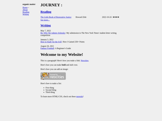index screenshot