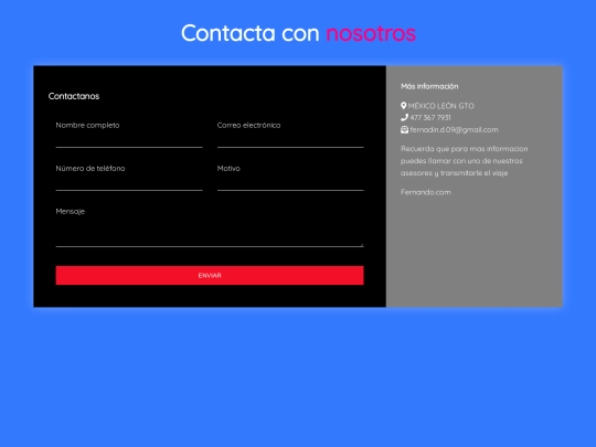 contacto screenshot