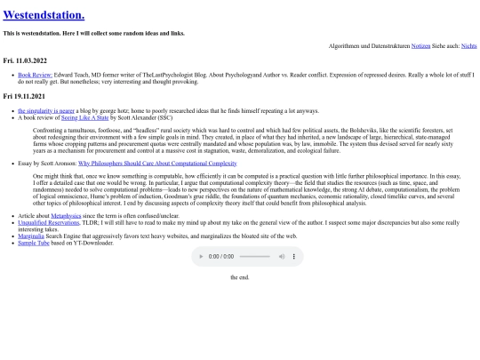 blog screenshot