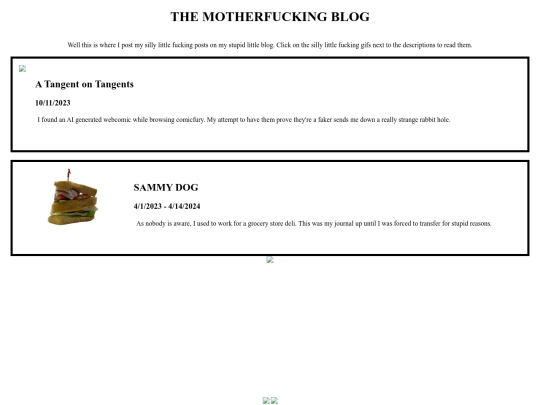 blog screenshot