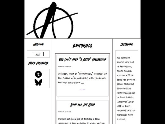 editorials screenshot