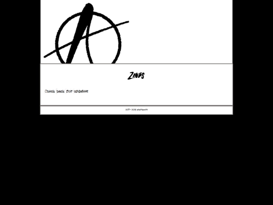 zines screenshot