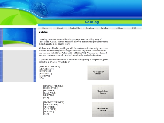html/catalog screenshot