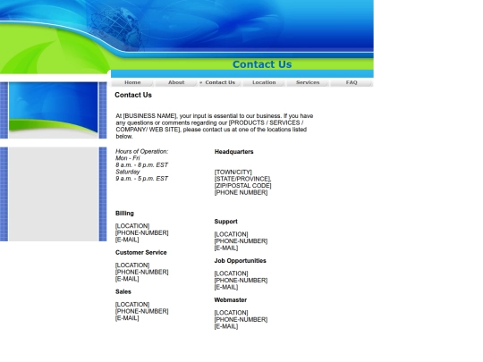 html/contact_us screenshot