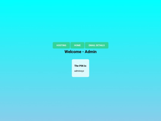 HarmonyAdmin@LAR screenshot